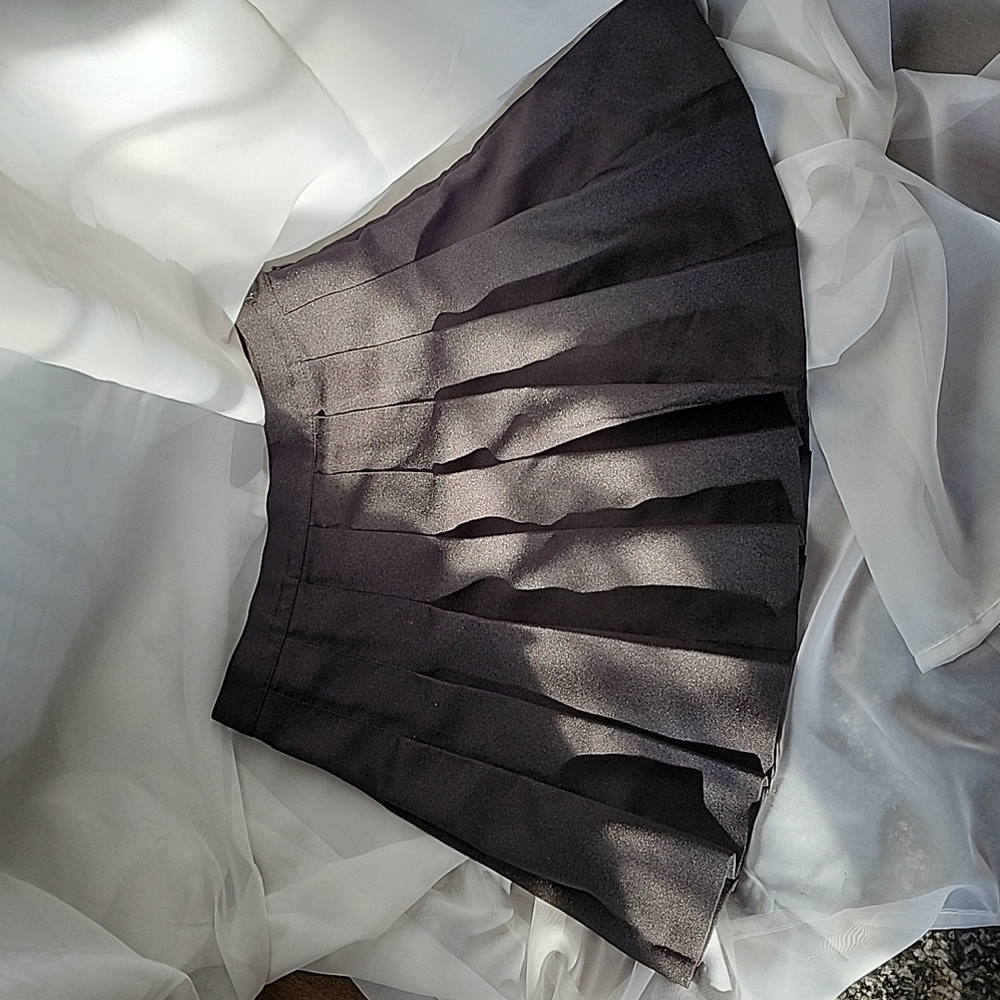 Black American Apparel tennis skirt